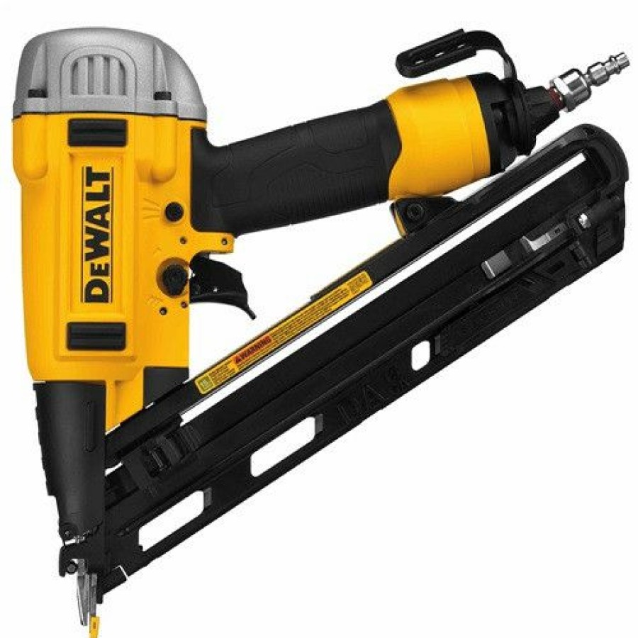 Air Tools * | New Dewalt Dwfp72155 15 Gauge Precision Point Angle Finish Nailer 2-1/2 (1-1/4 To 2-1/2 )