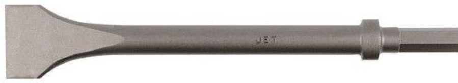 Air Tools * | Best Deal Jet 408352 (Vwf300H) .580 Hex Shank 12 Long Wide Face Chisel Heavy Duty