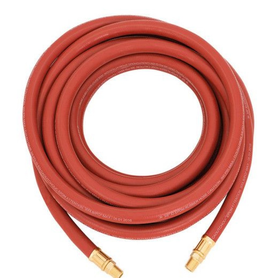 Air Tools * | Hot Sale Jet 408182 (Ah3825Rb) 3/8 X 25 Rubber Air Hose