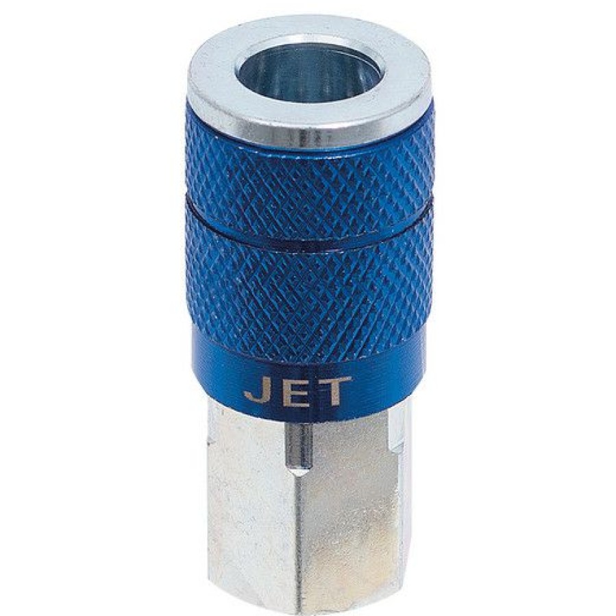 Air Tools * | Top 10 Jet 422551 (Pcf3838B) "P" Type Automotive Coupler 3/8 Body X 3/8 Npt Female Thread