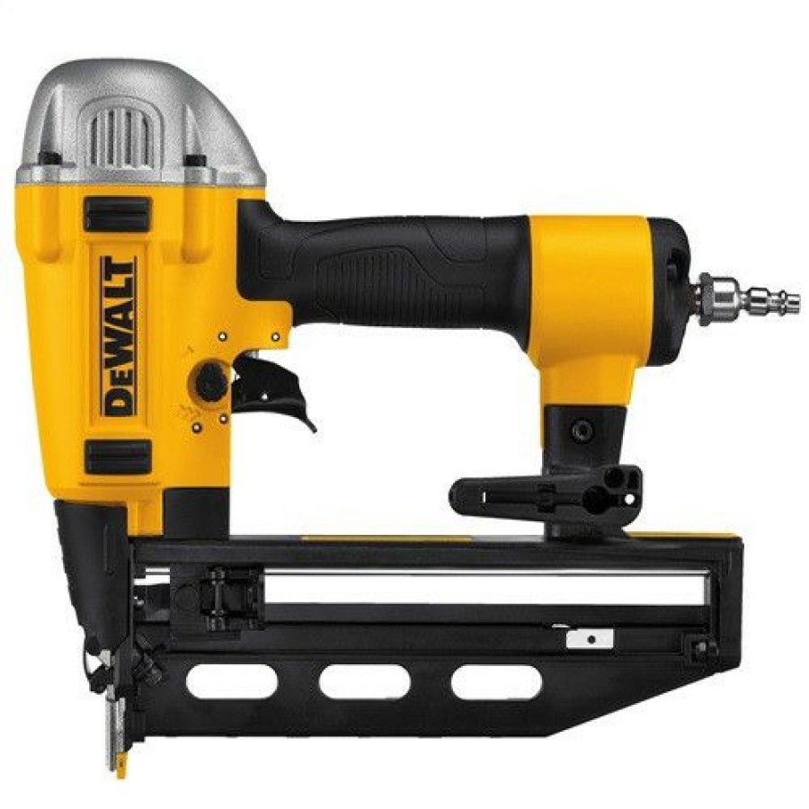 Air Tools * | Discount Dewalt Dwfp71917 16 Gauge Precision Point Finish Nailer 2-1/2 (1-1/4 To 2-1/2 )