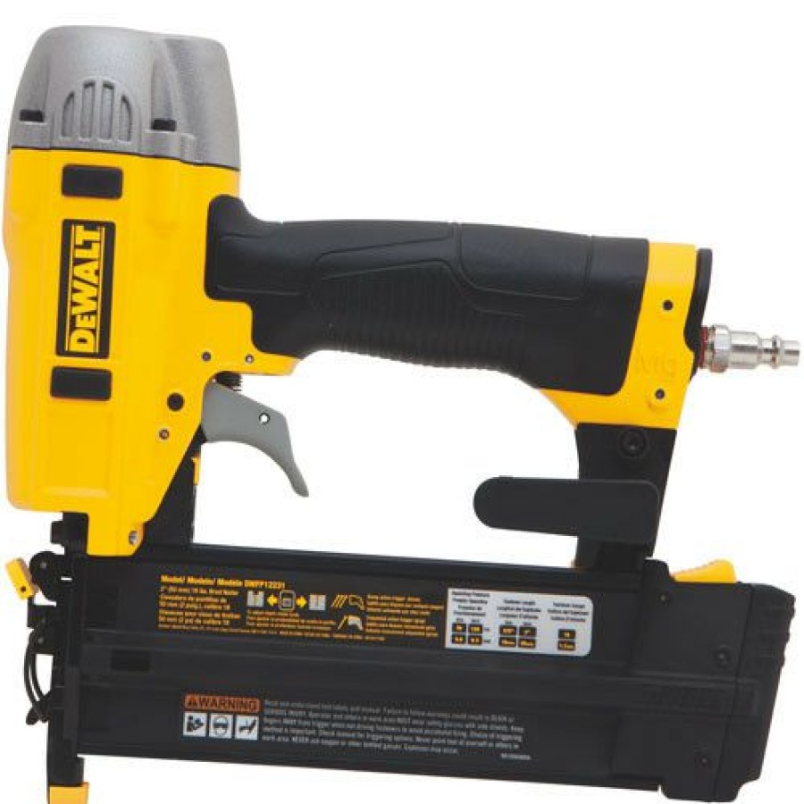 Air Tools * | Brand New Dewalt Dwfp12231 18 Gauge Brad Nailer 2 (5/8 To 2 )