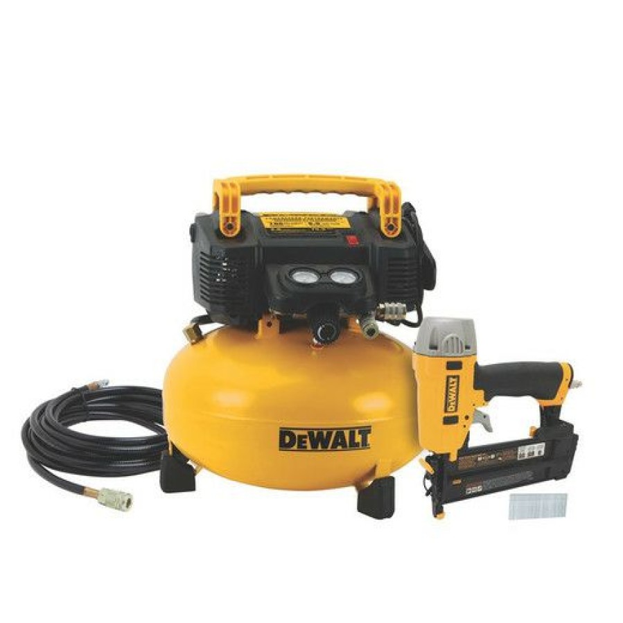 Air Compressors * | Best Pirce Dewalt Dwc1Kit-B 1 Tool Compressor Combo Kit (Dwfp55126 & Dwfp12231)