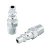 Air Tools * | Buy Jet 420601 (Apm1414) A Plug Male 1/4 Body X 1/4 Npt (2/Card)