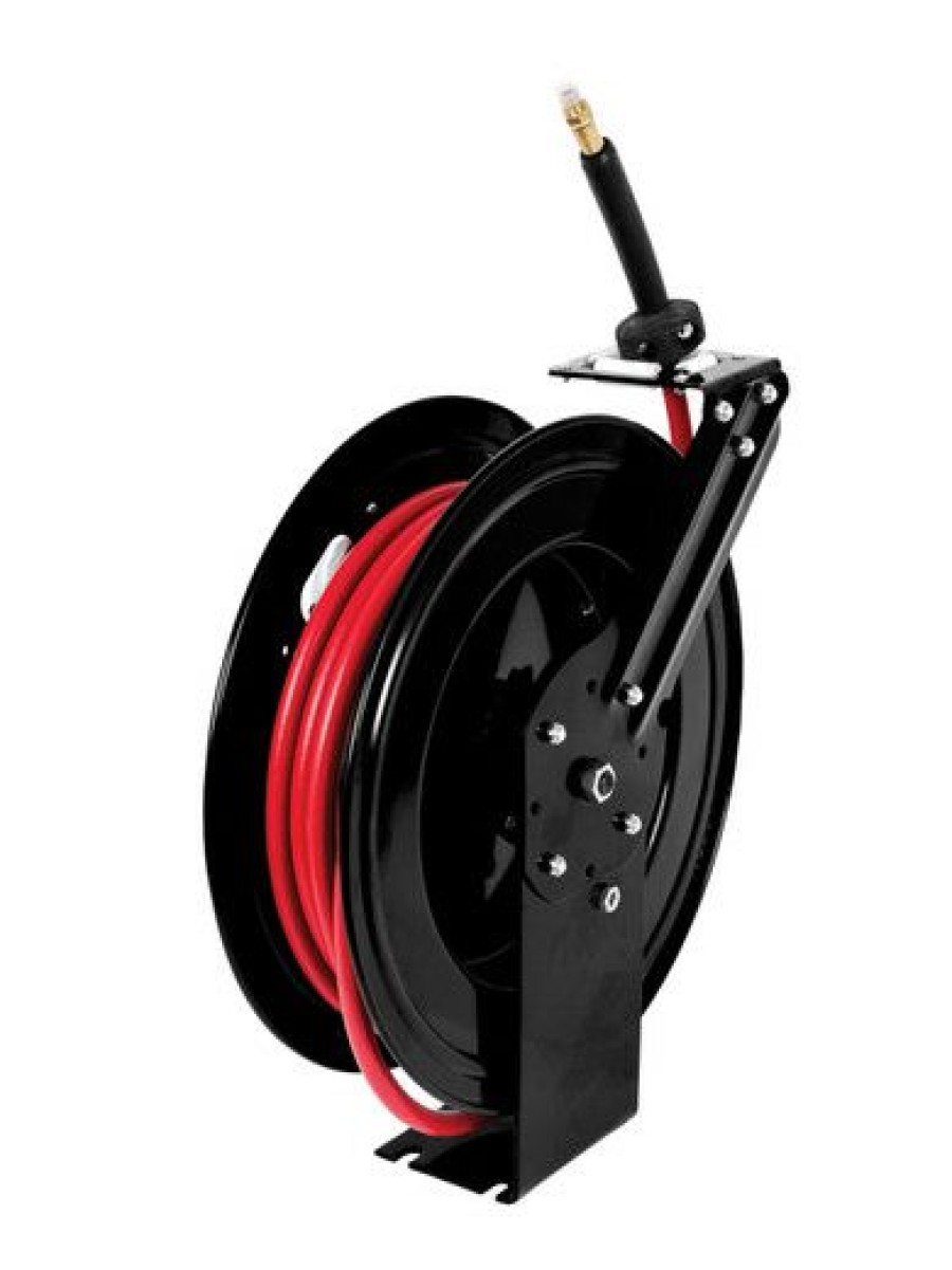 Air Tools * | Buy Jet 391723 (A3850) 3/8 X 50 Retractable Air Hose Reel