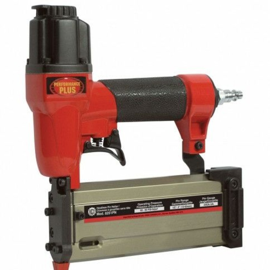 Air Tools * | Outlet King Canada 8251Pn 23 Ga. Headless Pin Nailer Kit