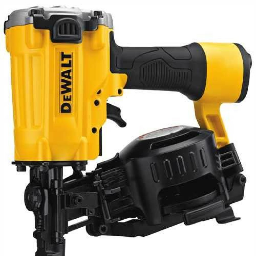 Air Tools * | Top 10 Dewalt Dw45Rn Dw Pneu Roofing Nailer 3/4-1-3/4In