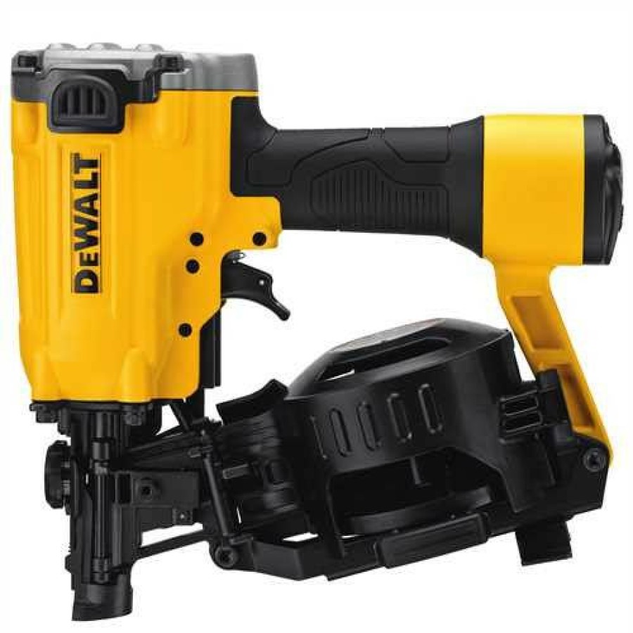 Air Tools * | Top 10 Dewalt Dw45Rn Dw Pneu Roofing Nailer 3/4-1-3/4In